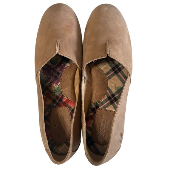 Born Sebra Womens Loafer  Brown Suede Flat Slip-On Shoe Comfy Casual Size 9M - Picture 6 of 14